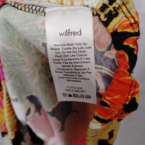 ARITZIA Wilfred Floral Crop Top Size XS - Picture 9 of 12